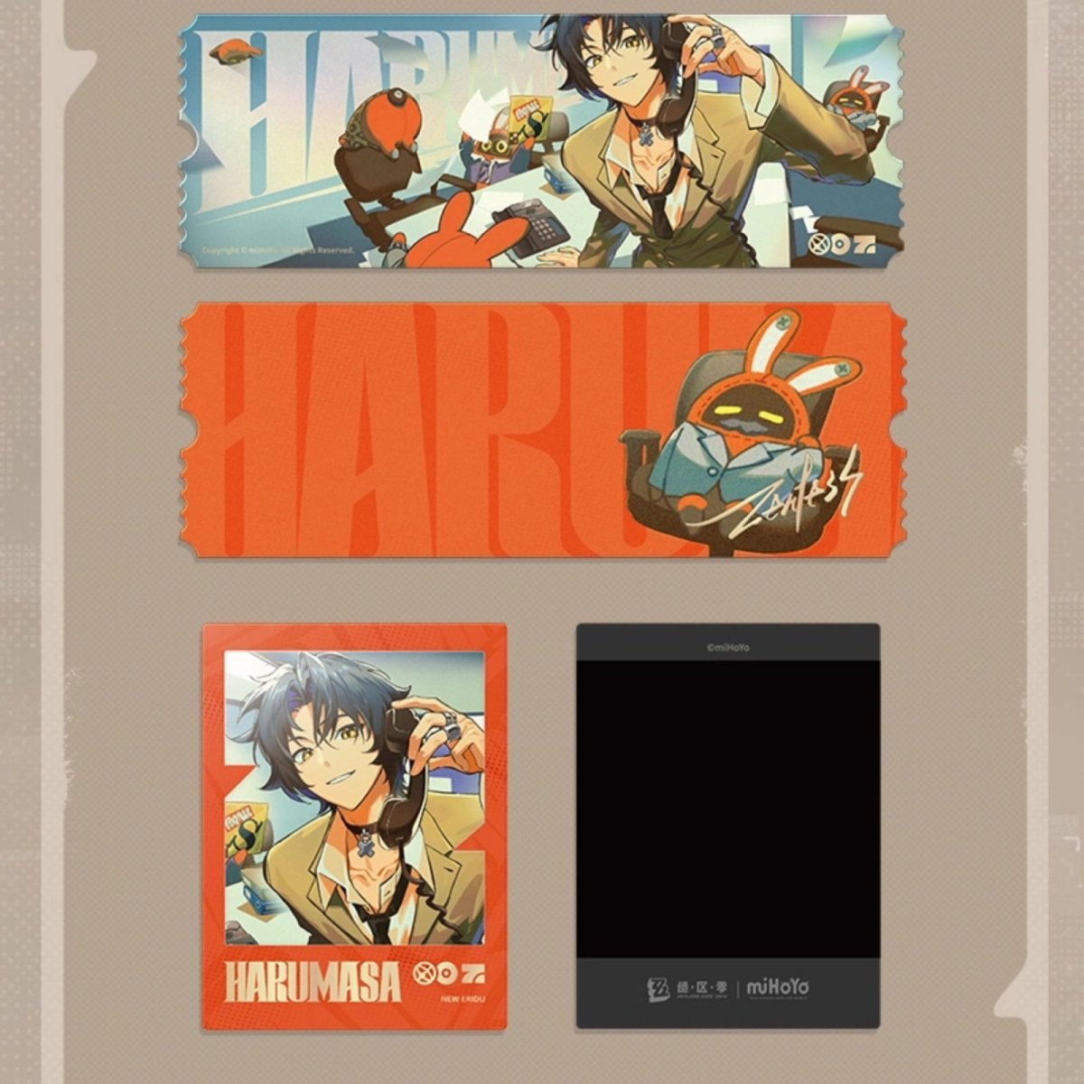 画像2: ゼンレスゾーンゼロ　イベントイラスト　浅羽悠真　カードセット (2)