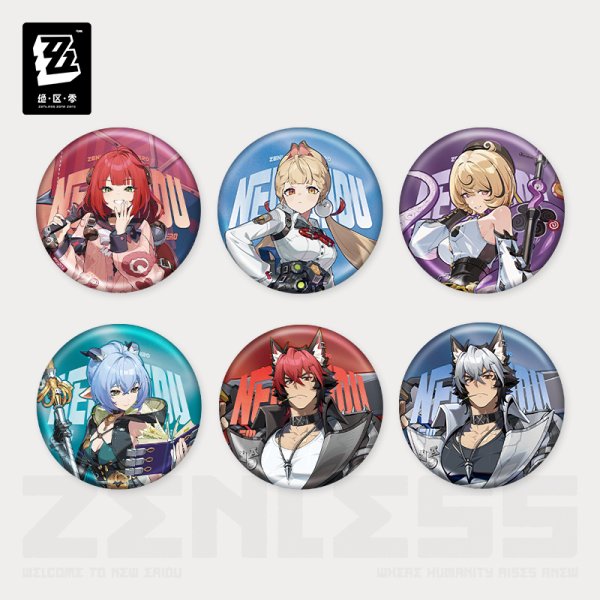 エデンズゼロ 缶バッジ ゼンレスゾーンゼロ 立ち絵 缶バッジ 怪啖屋 - HAKUTEA