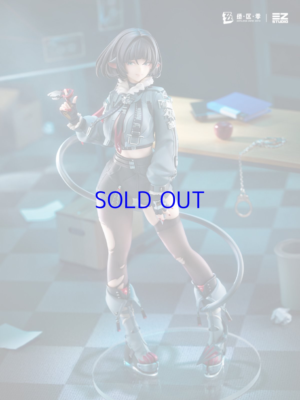 画像1: ゼンレスゾーンゼロ　ジェーン・ドゥ　1/7 フィギュア　特典キーホルダー付き【予約2026年12月】 (1)