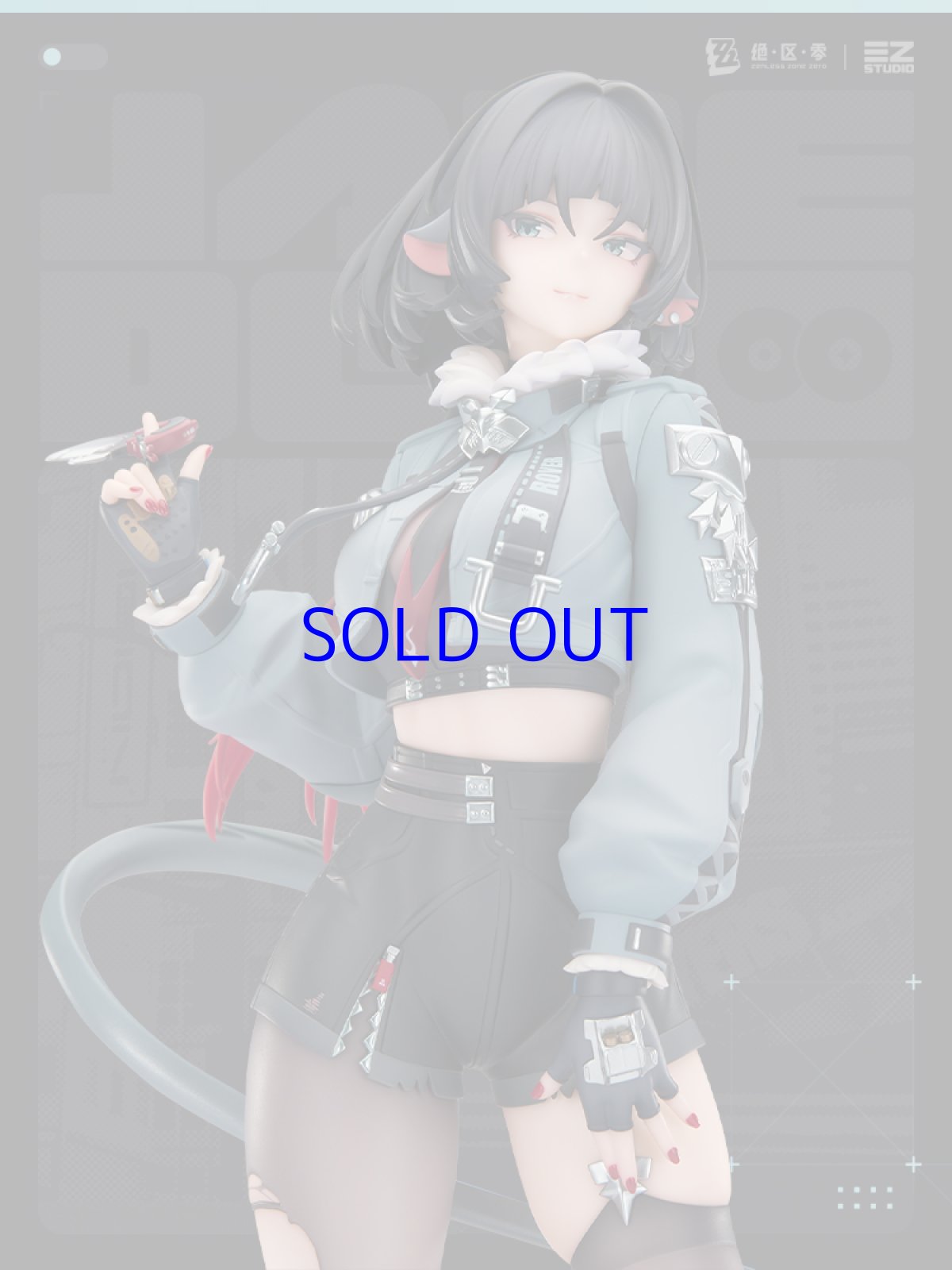 画像5: ゼンレスゾーンゼロ　ジェーン・ドゥ　1/7 フィギュア　特典キーホルダー付き【予約2026年12月】 (5)