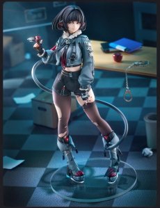 画像8: ゼンレスゾーンゼロ ジェーン・ドゥ 1/7 フィギュア 特典キーホルダー付き【予約2026年12月】 (8)