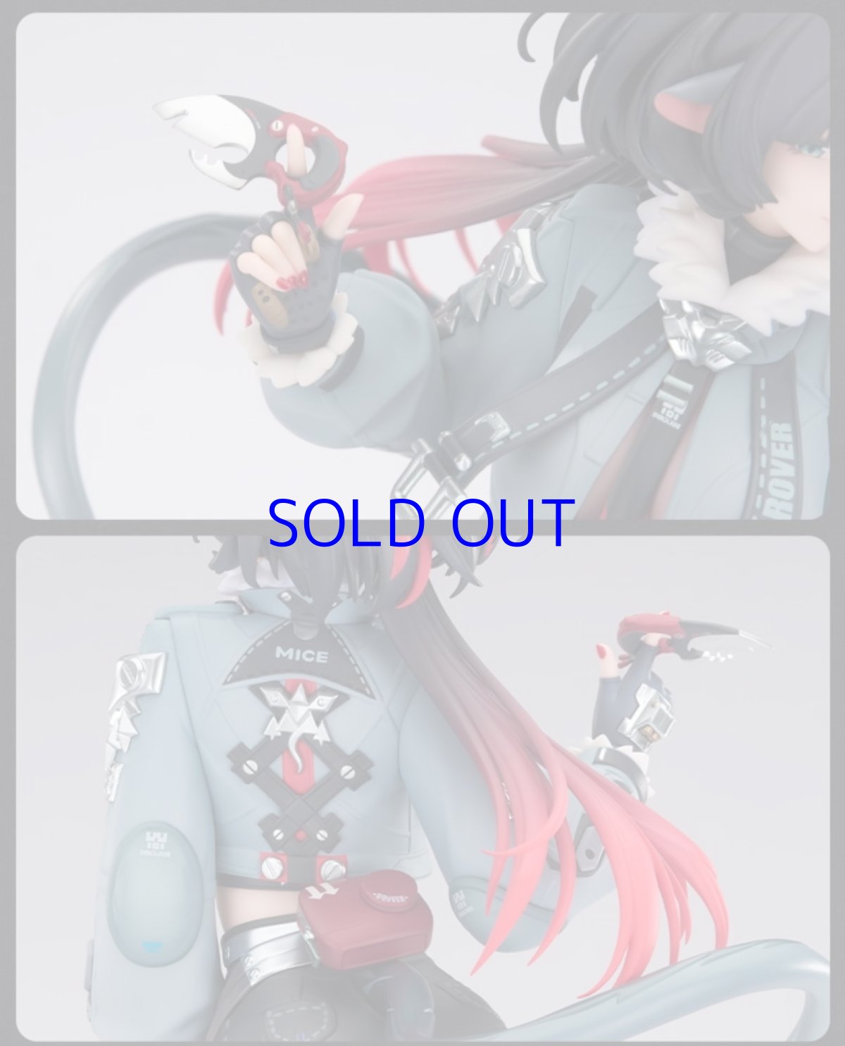 画像14: ゼンレスゾーンゼロ　ジェーン・ドゥ　1/7 フィギュア　特典キーホルダー付き【予約2026年12月】 (14)