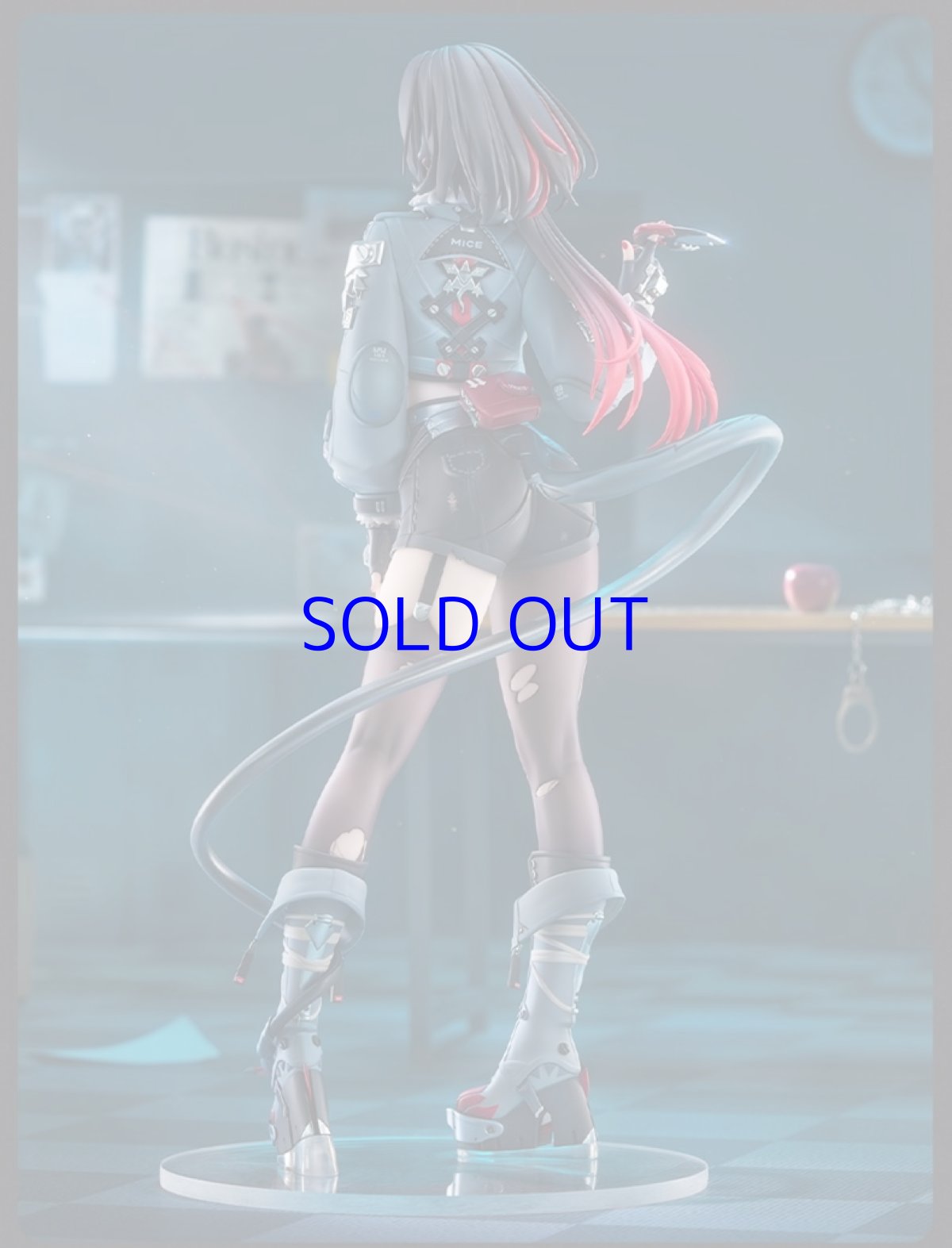 画像9: ゼンレスゾーンゼロ　ジェーン・ドゥ　1/7 フィギュア　特典キーホルダー付き【予約2026年12月】 (9)