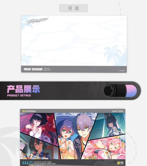 ZZZ 28pt】ゼンレスゾーンゼロ 盛夏の夢物語 ポストカードセット - HAKUTEA