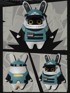 画像16: 【ZZZ 88pt】ゼンレスゾーンゼロ ボンプ ぬいぐるみバッグチャーム Vol.4 特典カード付き (16)