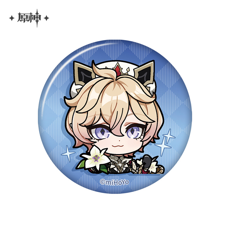 原神 12pt】原神 モンド ちびキャラ缶バッジ｜HAKUTEA