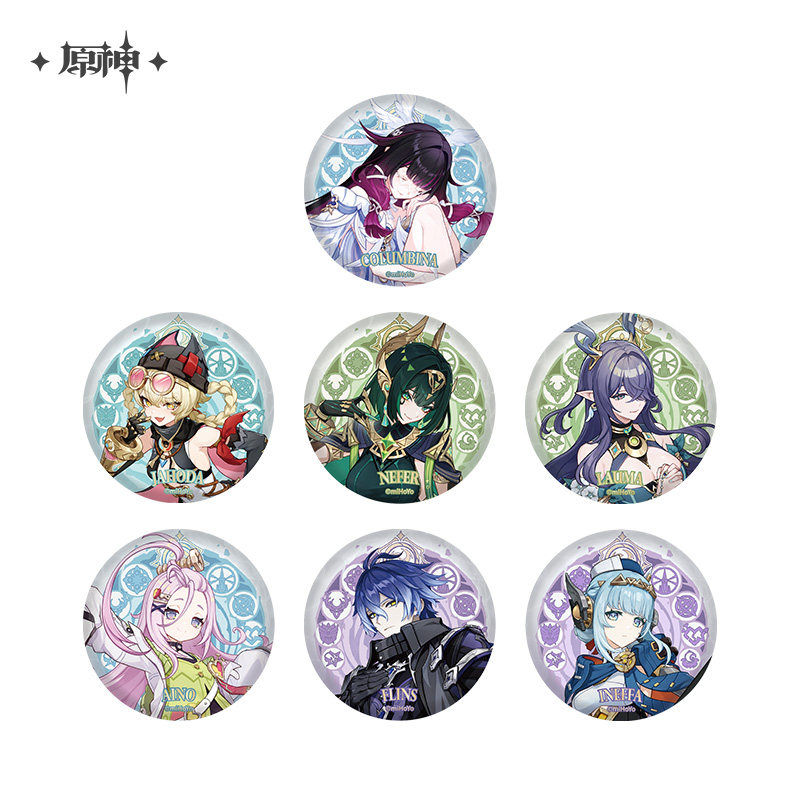 原神 フリンズ 缶バッジ 15個 ナドクライ 原神 ナド・クライシリーズ 缶バッジ - HAKUTEA