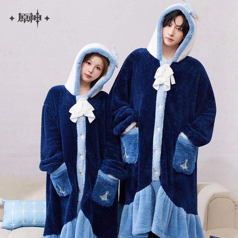 画像1: 【原神 299pt】原神 ヌヴィレットイメージ ルームガウン【予約2026年3月】 (1)