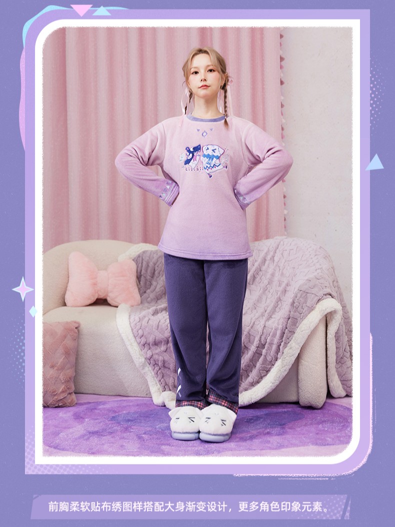 画像9: 【原神 329pt】原神 シトラリイメージ ルームウェアセット【予約2026年3月中旬】 (9)