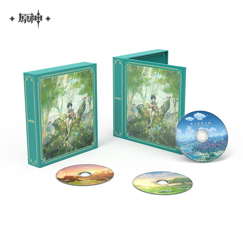 原神 オリジナルサウンドトラック OST CD 風と牧歌の城 豪華限定版