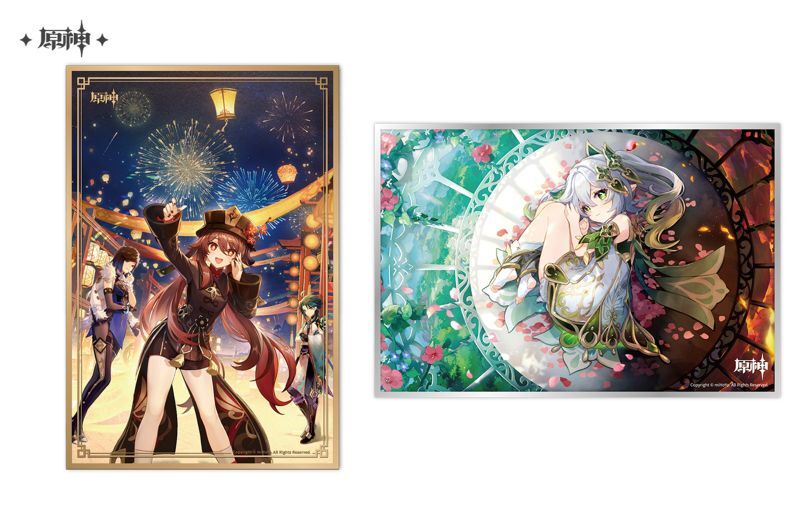 原神 ロサリア クリアファイル】未開封]原神 風花祭 ウェンティ