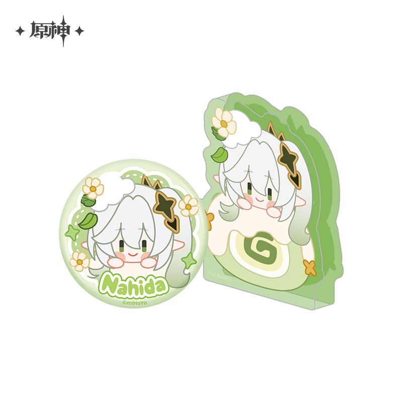 原神 ナヒーダ 缶バッジ 公式正規品 原神 ナヒーダ 缶バッジ 4周年 周年記念 周年慶典