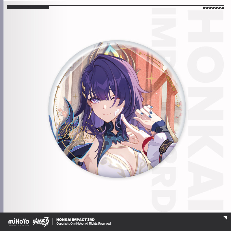 3rd 18pt】崩壊3rd 2026生誕祭 缶バッジ【予約180日以内】 - HAKUTEA