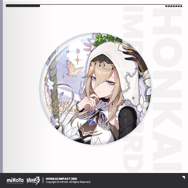 3rd 18pt】崩壊3rd 2026生誕祭 缶バッジ - HAKUTEA
