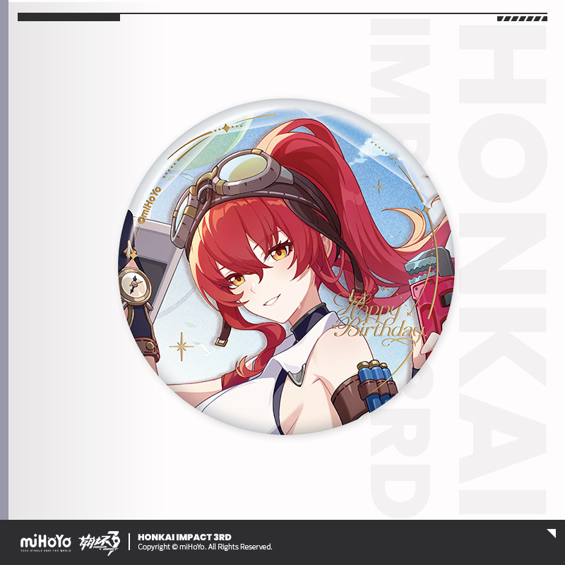 3rd 18pt】崩壊3rd 2026生誕祭 缶バッジ - HAKUTEA