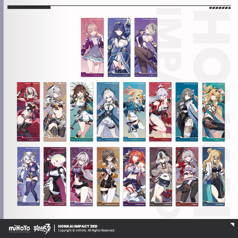 3rd 15pt】崩壊3rd 第二部 立ち絵 ホログラムカード｜HAKUTEA