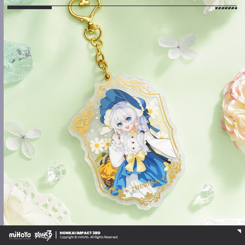 崩壊3rd ルームキーホルダー　芽衣 崩壊3rd 公式 グッズ ラバーキーホルダー 芽衣 雷の律者 崩壊3rd