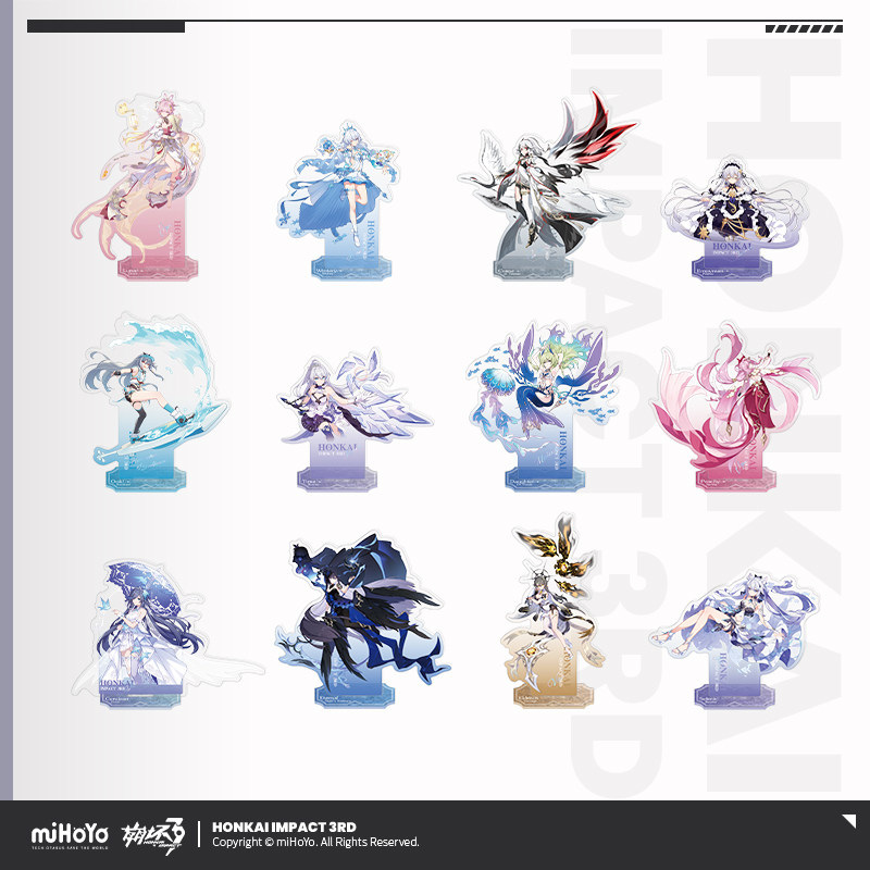 3rd 48pt】崩壊3rd コスチューム アクリルスタンド - HAKUTEA