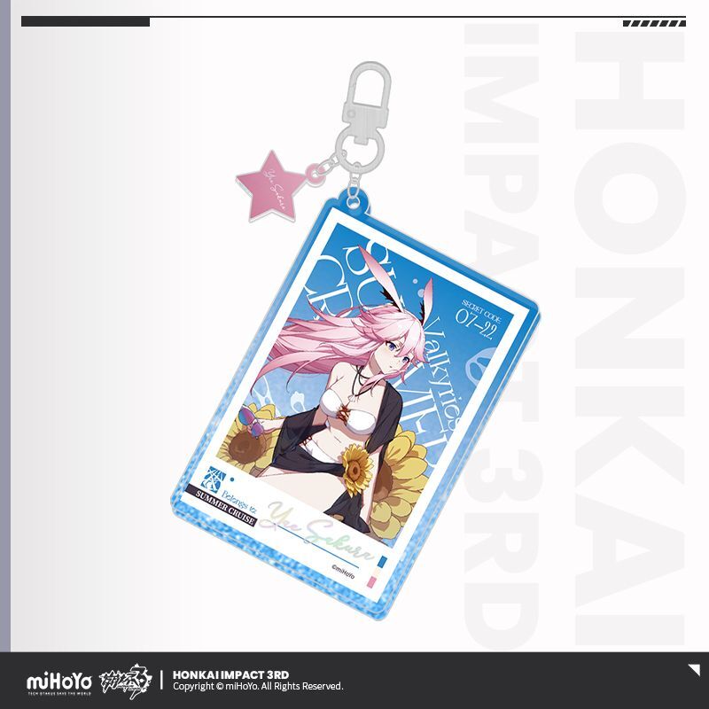 崩壊学園 崩壊3rd アクリルキーホルダー メガネクリーナー