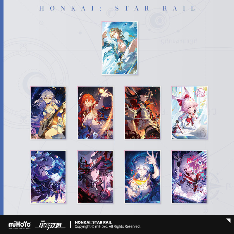 崩壊：スターレイル 光円錐 アクリル色紙 Vol.5 - HAKUTEA