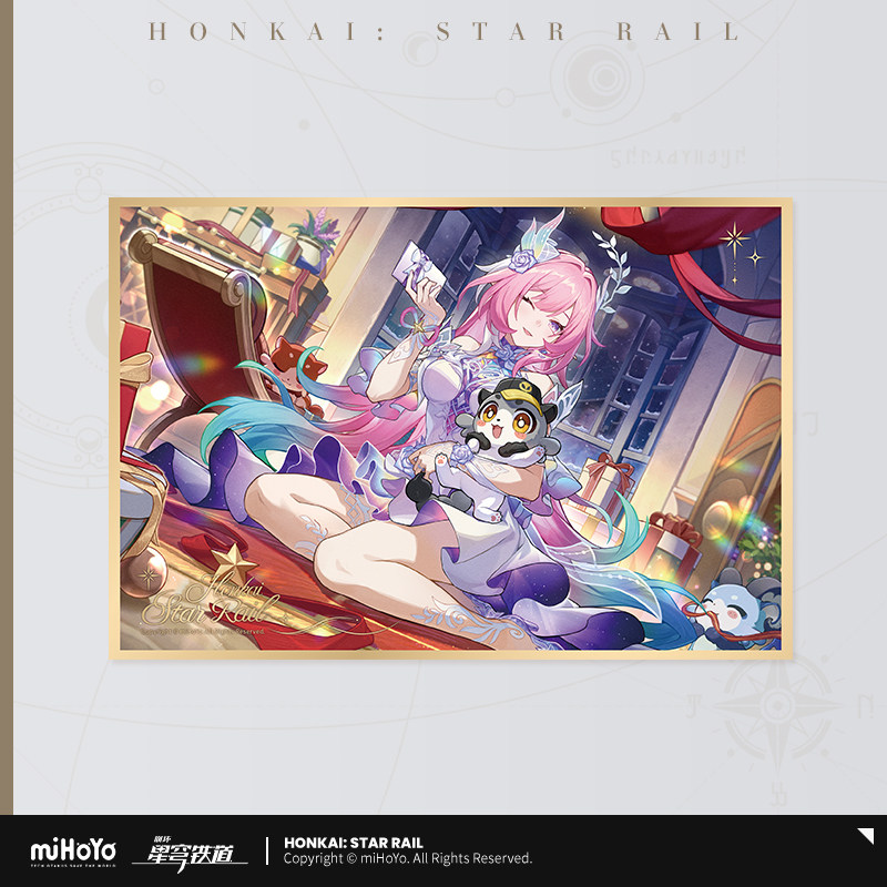 HSR 35pt】崩壊：スターレイル お祝いイラスト PET色紙 - HAKUTEA