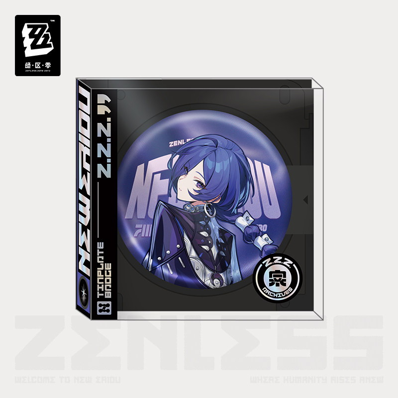 ZZZ 20pt】ゼンレスゾーンゼロ 立ち絵 缶バッジ クランプスの黒枝