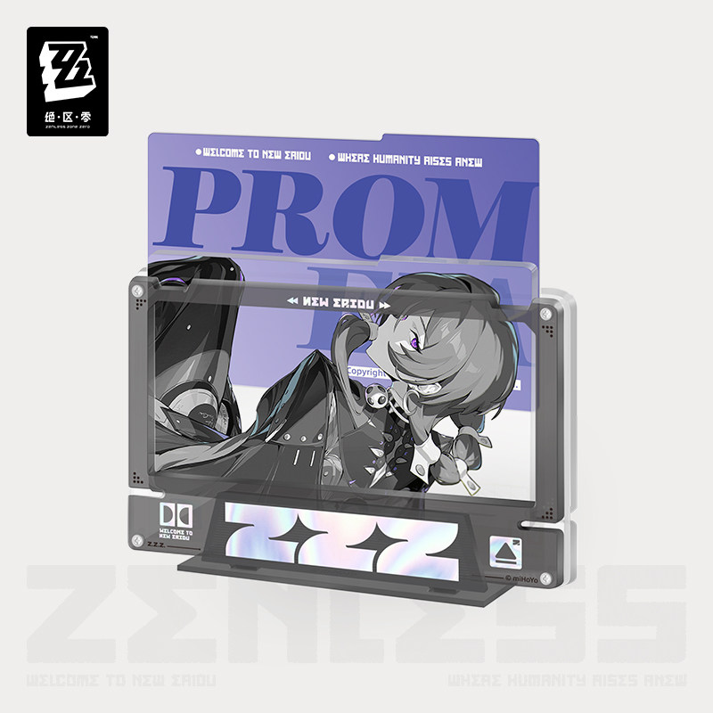 ZZZ 38pt】ゼンレスゾーンゼロ 心象映画 アクリルフレーム交換用カード