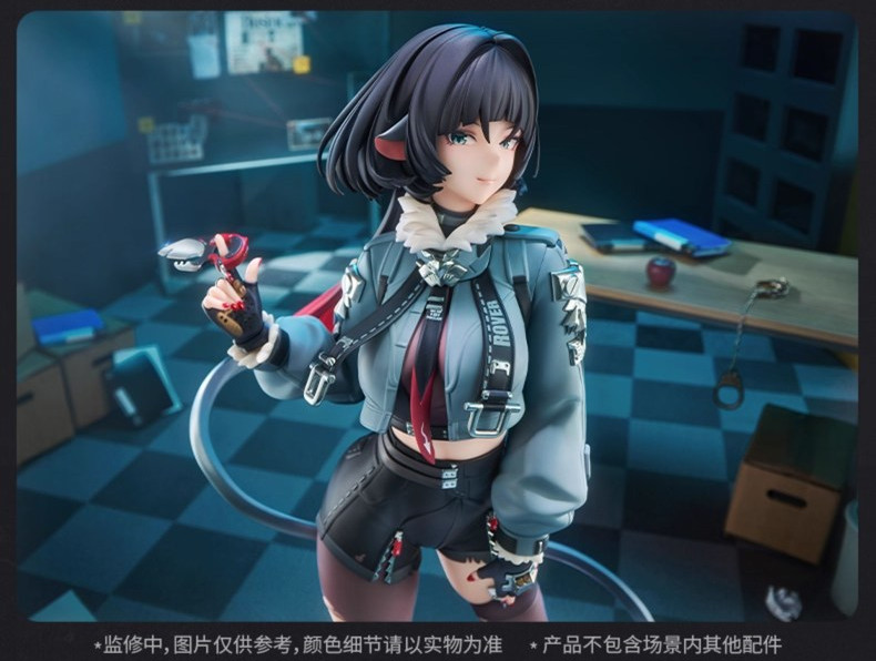 画像7: ゼンレスゾーンゼロ ジェーン・ドゥ 1/7 フィギュア 特典キーホルダー付き【予約2026年12月】 (7)